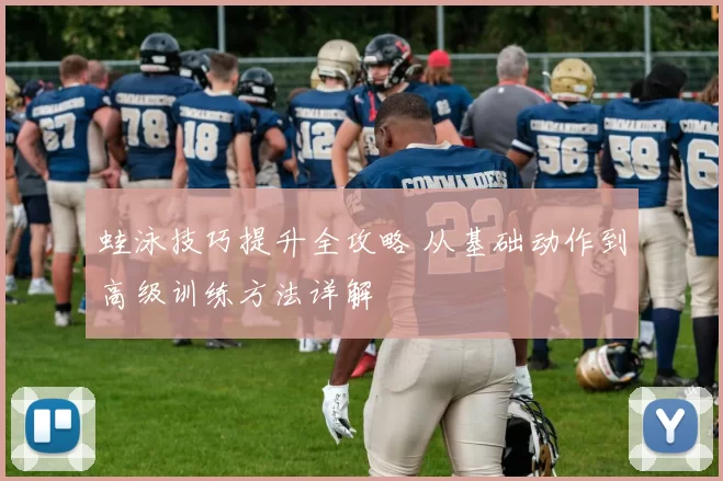 蛙泳技巧提升全攻略 从基础动作到高级训练方法详解