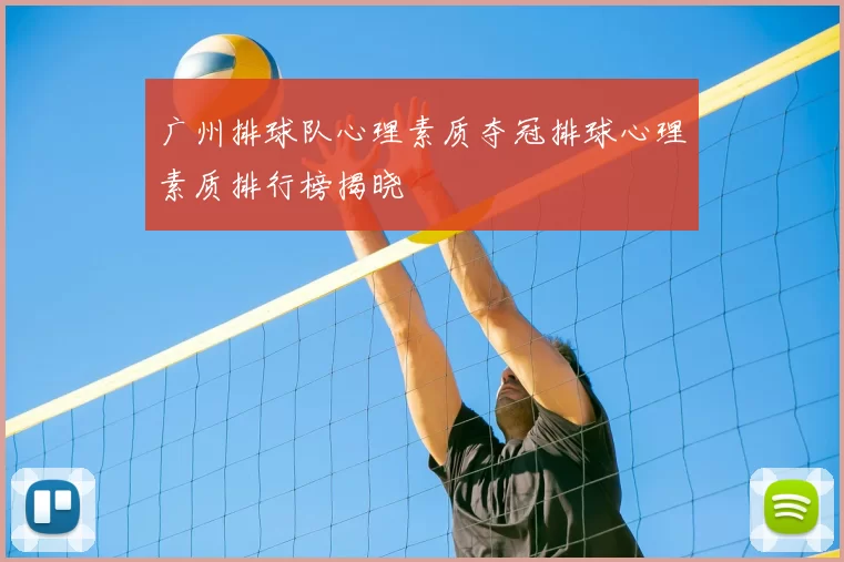 广州排球队心理素质夺冠排球心理素质排行榜揭晓