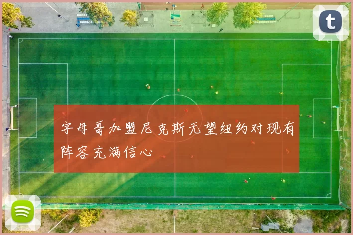 字母哥加盟尼克斯无望纽约对现有阵容充满信心