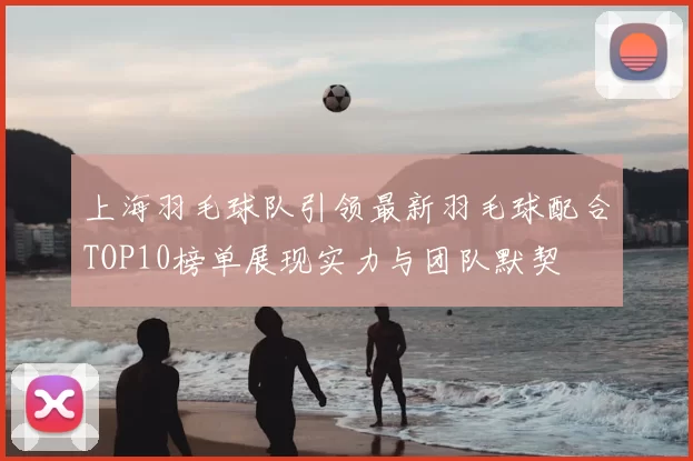 上海羽毛球队引领最新羽毛球配合TOP10榜单展现实力与团队默契