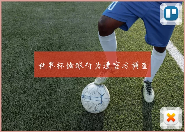 世界杯堵球行为遭官方调查