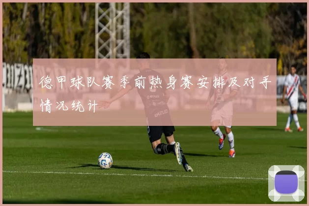 德甲球队赛季前热身赛安排及对手情况统计